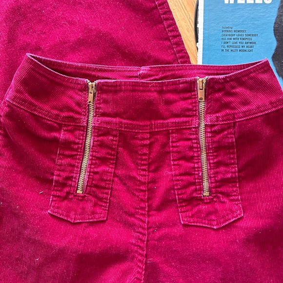 Vintage Wrangler Double Zip Corduroy Flare Pants - Picture 11 of 11